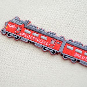 画像3: 鉄道/電車 トレインワッペン2 485系レッドエクスプレス(2枚組)