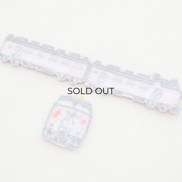 画像4: 鉄道/電車 トレインワッペン2 485系レッドエクスプレス(2枚組) (4)