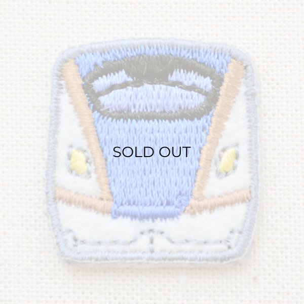 画像2: 鉄道/電車 トレインワッペン2 E7系北陸新幹線(2枚組) (2)