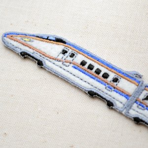 画像3: 鉄道/電車 トレインワッペン2 E7系北陸新幹線(2枚組)