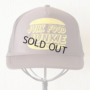 画像2: 帽子/メッシュキャップ トラックブランド Junk(ブラウン) メール便不可