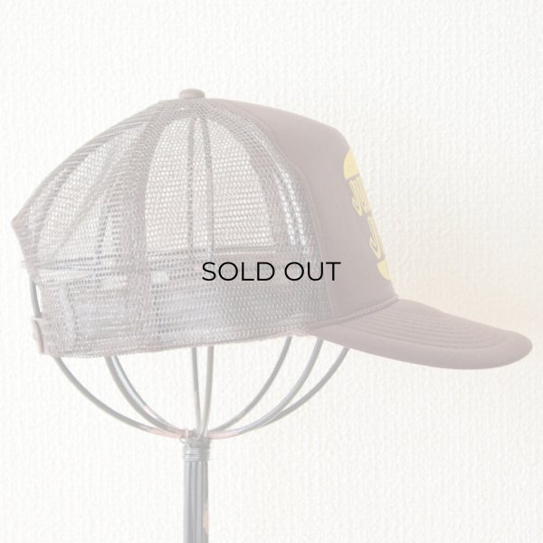 画像3: 帽子/メッシュキャップ トラックブランド Junk(ブラウン) メール便不可 (3)