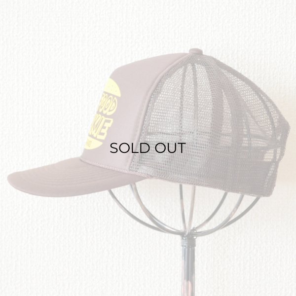 画像5: 帽子/メッシュキャップ トラックブランド Junk(ブラウン) メール便不可 (5)