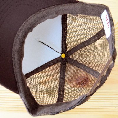 画像1: 帽子/メッシュキャップ トラックブランド Junk(ブラウン) メール便不可