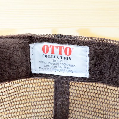 画像2: 帽子/メッシュキャップ トラックブランド Junk(ブラウン) メール便不可