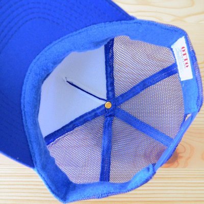 画像1: 帽子/メッシュキャップ トラックブランド Thunder(ブルー) メール便不可