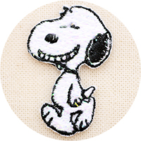 スヌーピー Snoopy ワッペン アップリケ ステッカー バッジ通販 ワッペンストア本店