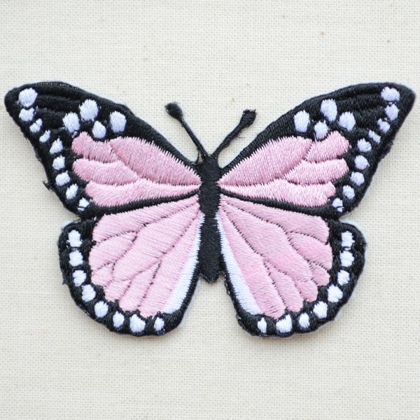 ワッペン Butterfly バタフライ 蝶 ピンク ワッペン アップリケ ステッカー バッジ通販 ワッペンストア本店 ワッペン Butterfly バタフライ 蝶 ピンク ワッペン アップリケ ステッカー バッジ通販 ワッペンストア本店