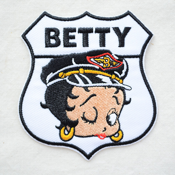ワッペン ベティブープ Betty Boop ロードサイン ワッペン アップリケ ステッカー バッジ通販 ワッペンストア本店