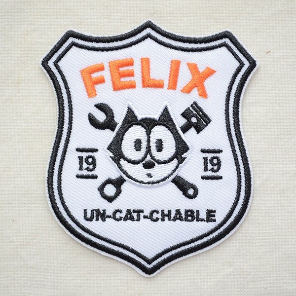 ワッペン フィリックスザキャット Felix The Cat Sign ワッペン アップリケ ステッカー バッジ通販 ワッペンストア本店