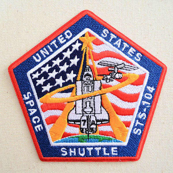 ロゴワッペン NASA ナサ(STS-104)