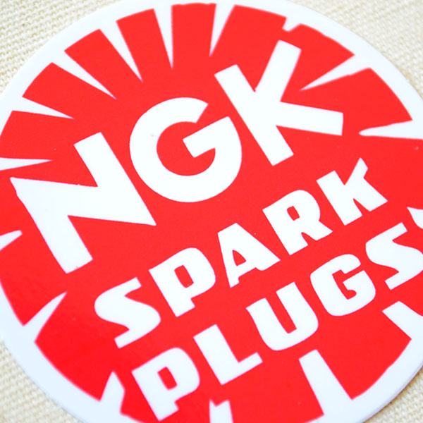 ステッカー/シール NGKスパークプラグス | ワッペン・アップリケ・ステッカー・バッジ通販 ワッペンストア本店