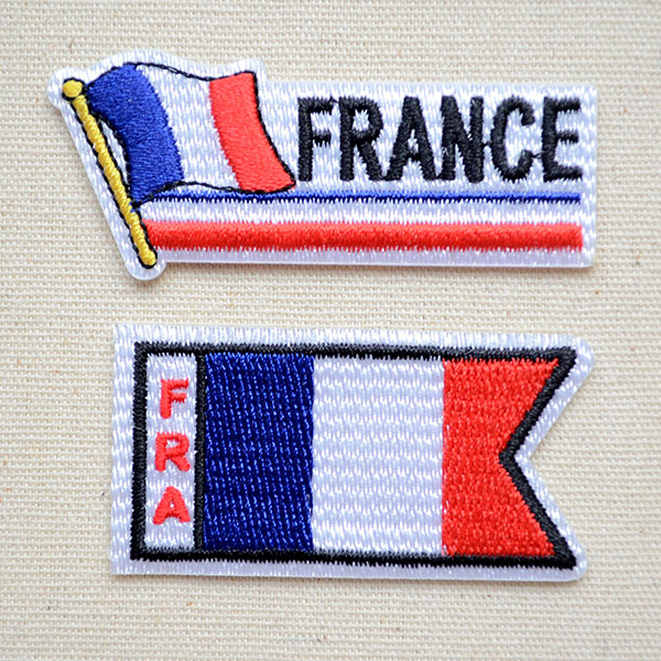 ワッペン フランス国旗 フラッグ ワッペン アップリケ ステッカー バッジ通販 ワッペンストア本店
