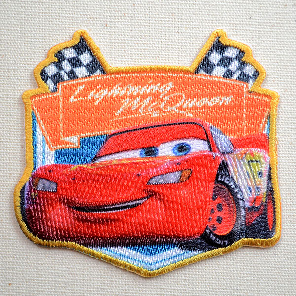 ワッペン ディズニー Cars カーズ3 マックイーン ワッペン アップリケ ステッカー バッジ通販 ワッペンストア本店