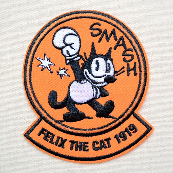 ワッペン フィリックスザキャット Felix The Cat スマッシュ ワッペン アップリケ ステッカー バッジ通販 ワッペンストア本店