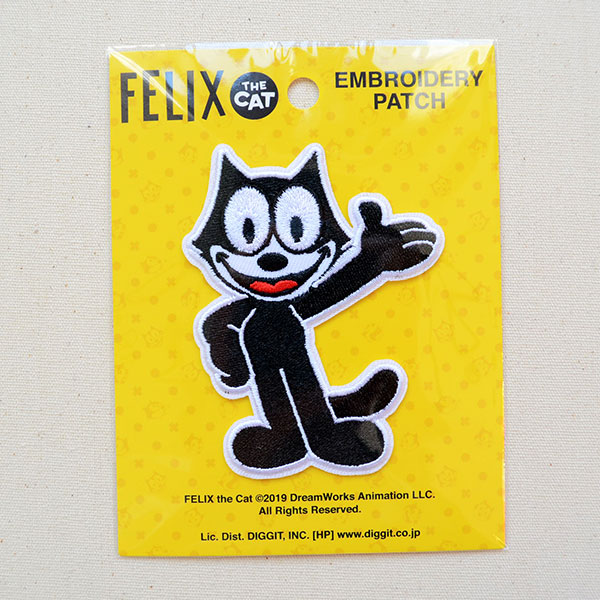 ワッペン フィリックスザキャット Felix The Cat グリート ワッペン アップリケ ステッカー バッジ通販 ワッペンストア本店