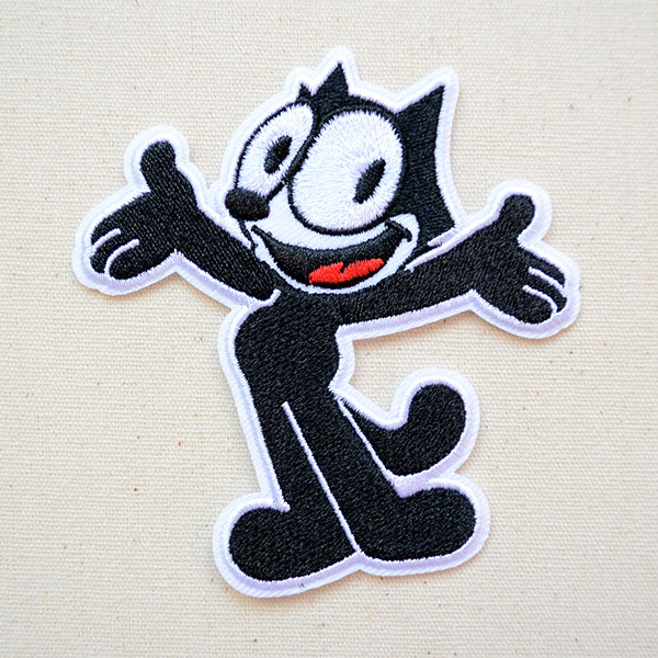 ワッペン フィリックスザキャット Felix The Cat スプレッド ワッペン アップリケ ステッカー バッジ通販 ワッペンストア本店