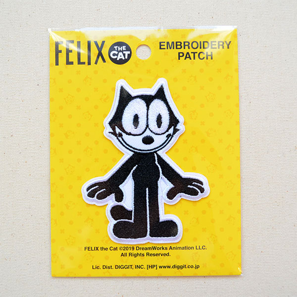 ワッペン フィリックスザキャット Felix The Cat スタンド ワッペン アップリケ ステッカー バッジ通販 ワッペンストア本店