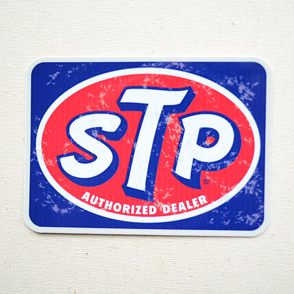 ステッカー/シール STP LOGO OLD 02 | ワッペン・アップリケ・ステッカー・バッジ通販 ワッペンストア本店