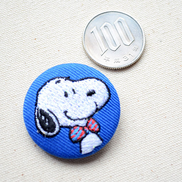 刺繍ブローチ スヌーピー Peanuts ピーナッツ ワッペン アップリケ ステッカー バッジ通販 ワッペンストア本店