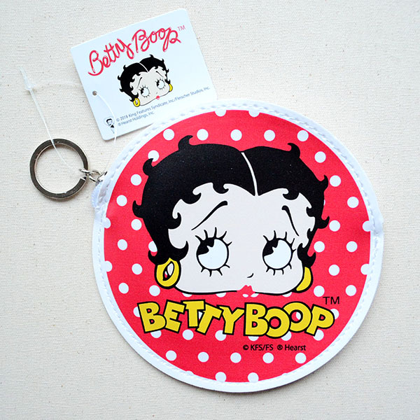 コインケース ベティブープ Betty Boop ドット レッド ワッペン アップリケ ステッカー バッジ通販 ワッペンストア本店