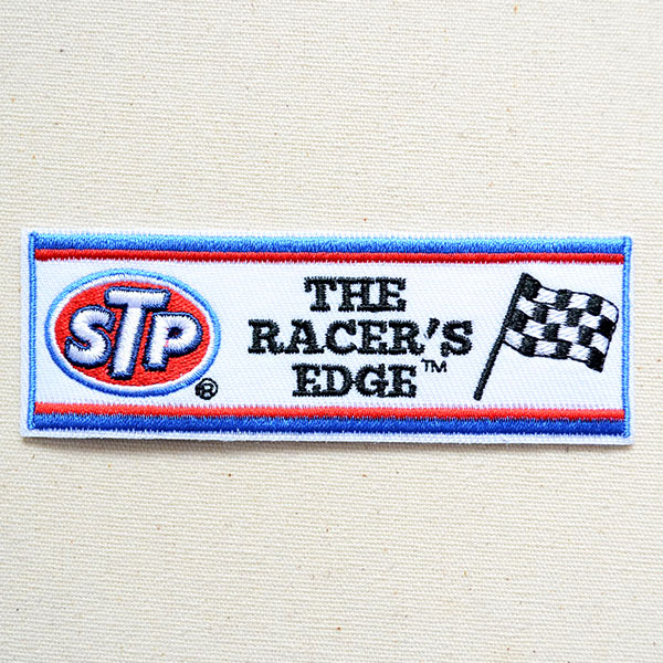 ワッペン STP THE RACER'S EDGE オイル アメリカ | ワッペン・アップリケ・ステッカー・バッジ通販 ワッペンストア本店