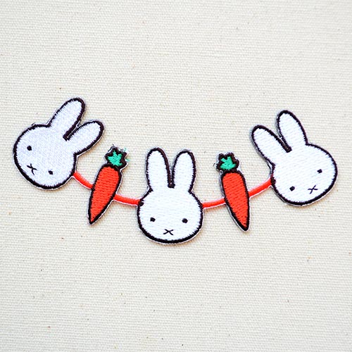 ラインワッペン ミッフィー キャロット  ライン miffy CARROT