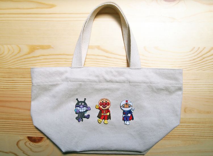 Wappen Soreike!Anpanman(Rollpanna) / ワッペン それいけ!アンパンマン(ロールパンナ 全身) トートバッグ 貼り付けイメージ