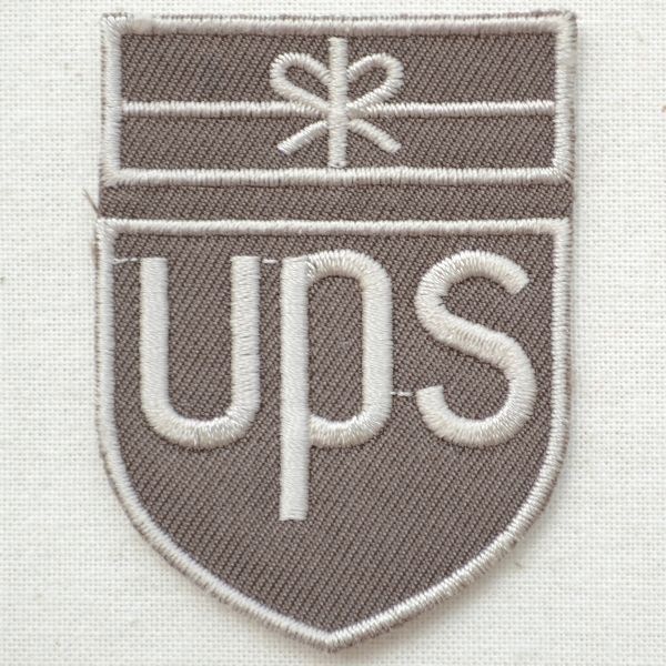 ロゴワッペン UPS ユナイテッドパーセルサービス | ワッペン・アップリケ・ステッカー・バッジ通販 ワッペンストア本店
