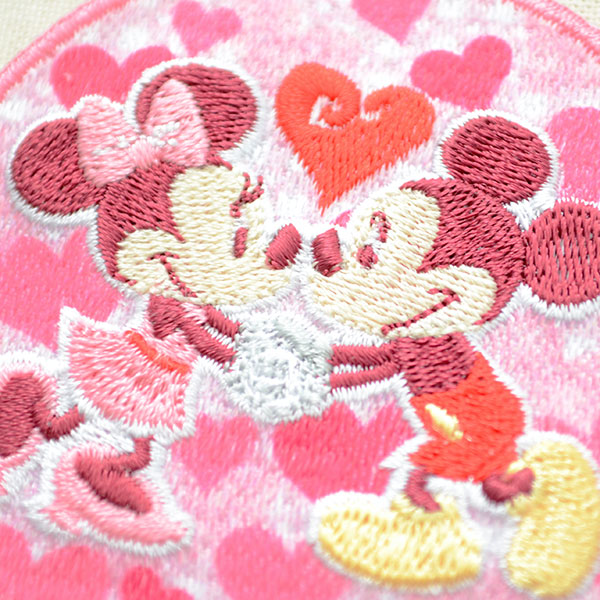 ワッペン ディズニー ミッキー ミニー ラウンド ワッペン アップリケ ステッカー バッジ通販 ワッペンストア本店