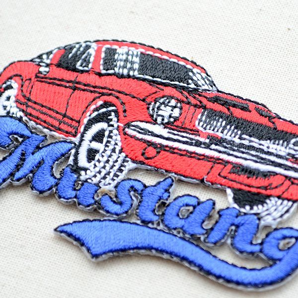 ロゴワッペン マスタング Mustang (車/ダイカット) | ワッペン・アップリケ・ステッカー・バッジ通販 ワッペンストア本店