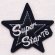 画像1: ワッペン スーパースター Super Star 76(星/シルバー) (1)