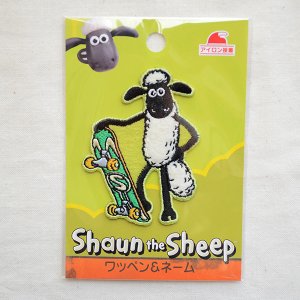 画像4: ワッペン ひつじのショーン/Shaum the Sheep (スケートボード) (4)
