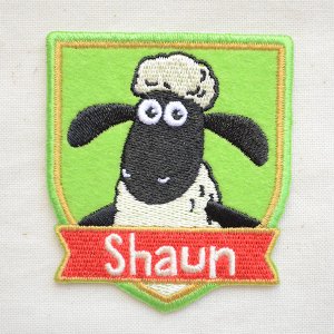 画像1: ワッペン ひつじのショーン/Shaum the Sheep (エンブレム) (1)