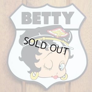 画像1: ラバーコースター ベティブープ Betty Boop(ロードサイン) (1)