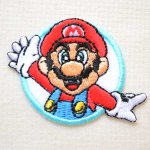 画像: シールワッペン スーパーマリオ マリオ