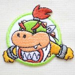 画像: シールワッペン スーパーマリオ クッパJr.