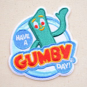 画像1: ワッペン ガンビー/GUMBY(HAVE A DAY) (1)