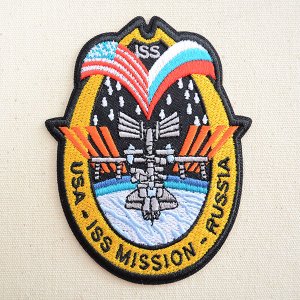 画像1: ロゴワッペン NASA ナサ(ISS) (1)