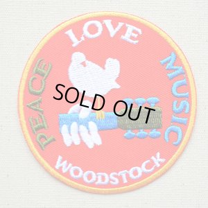 画像1: 音楽ワッペン WOODSTOCK (1)