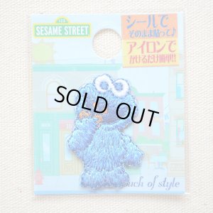 画像4: ワッペン セサミストリート クッキーモンスター/Cookie Monster (4)