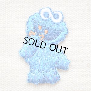 画像1: ワッペン セサミストリート クッキーモンスター/Cookie Monster (1)
