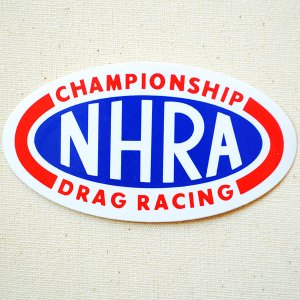 画像1: ステッカー/シール NHRA(全米ホットロッド協会) (1)