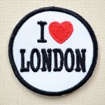 画像: ワッペン I LOVE LONDON アイラブロンドン