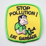 画像: アメリカンワッペン STOP POLLUTION
