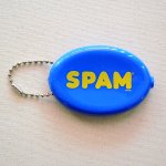 画像: コインケース SPAM ロゴ ラバー