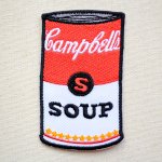 画像: ロゴワッペン キャンベルスープ缶 Campbell's Soup