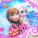 画像2: シールワッペン ディズニー アナと雪の女王(アナ&エルサ) (D01Y2243) (2)
