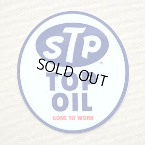 画像1: ステッカー/シール STP TOP OIL (1)