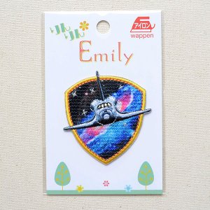 画像3: エンブレムワッペン リンリンエミリー (スペースシャトル) (3)